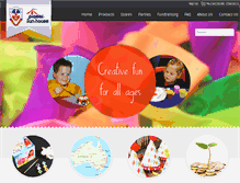 Tablet Screenshot of plasterfunhouse.com.au